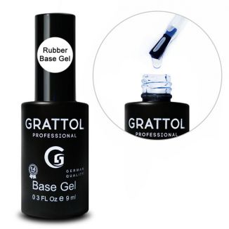 Grattol Rubber Base Gel - Каучуковая база 9 мл