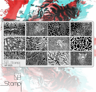 Nartist 025 NP Stampi Texture