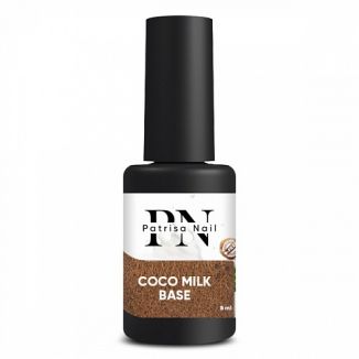 Patrisa Nail Coco milk base каучуковая база для гель-лака, белая 8 мл