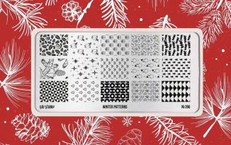 Пластина для стемпинга Go! Stamp 266 Winter Patterns