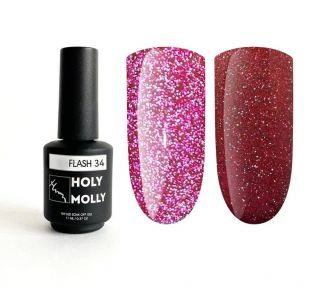 Гель - лак Holy Molly  FLASH №34 11ml