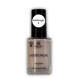 Grattol Antifungal Nail Polish Лак для ногтей без лампы 9мл (04)