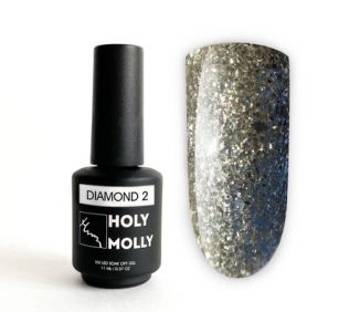 Гель - лак Holy Molly DIAMOND №2 11ml