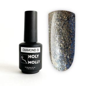 Гель - лак Holy Molly DIAMOND №3 11ml