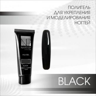 Nartist полигель Black 15 ml